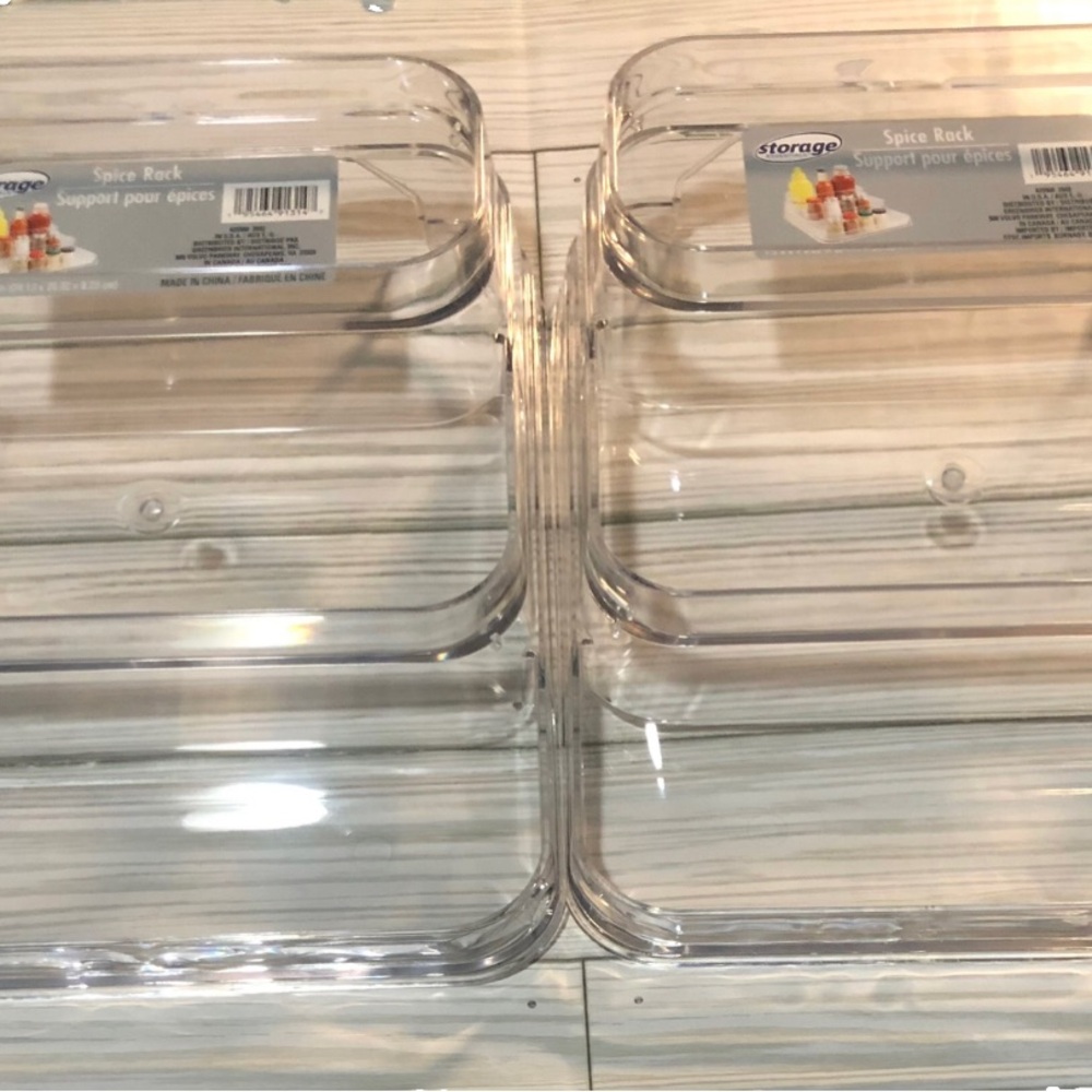 Storage Essentials Spice Rack Measures 9.5 x 8 x 3.25 inches (Set of 2)